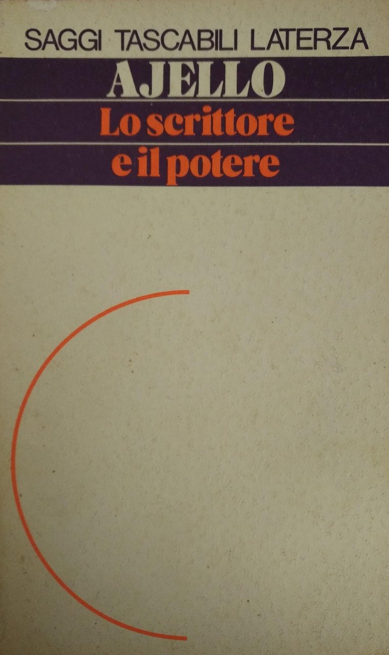 LO SCRITTORE E IL POTERE