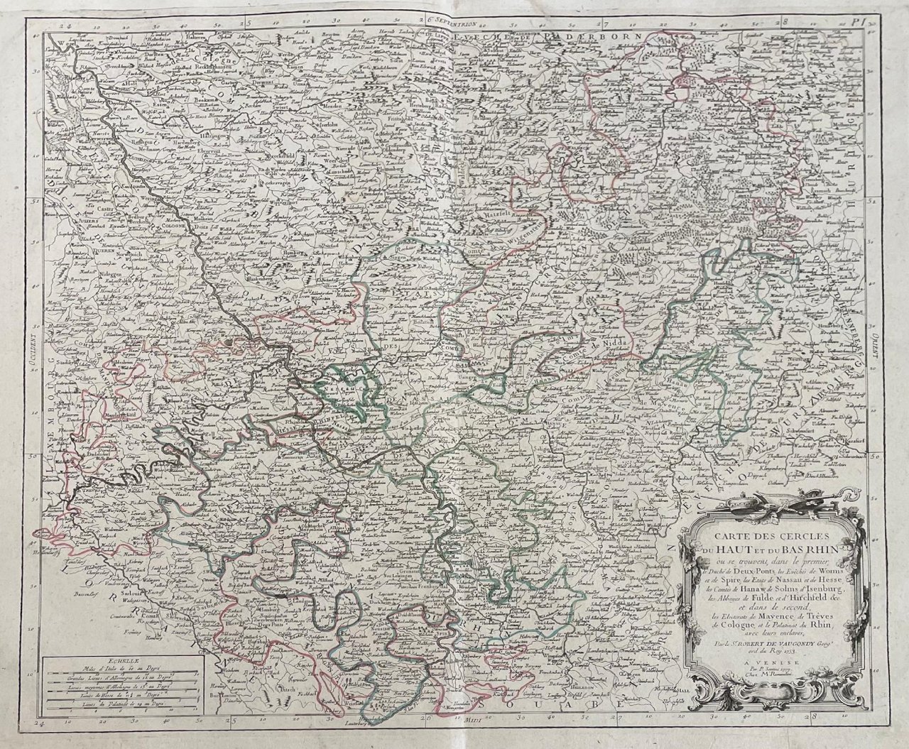 CARTE DE GOUVERNEMENT DE CHAMPAGNE ET BRIE | Immagine principale