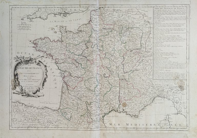 CARTE DE GOUVERNEMENT DE CHAMPAGNE ET BRIE | Immagine Gallery 20