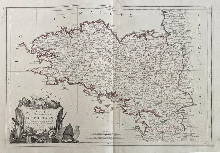 CARTE DE GOUVERNEMENT DE CHAMPAGNE ET BRIE | Immagine Gallery 27