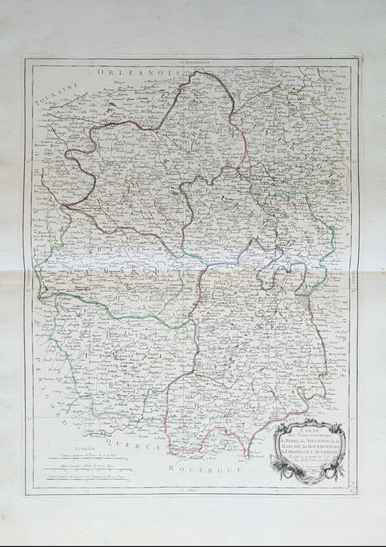 CARTE DE GOUVERNEMENT DE CHAMPAGNE ET BRIE | Immagine Gallery 26
