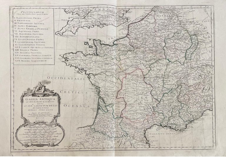 CARTE DE GOUVERNEMENT DE CHAMPAGNE ET BRIE | Immagine Gallery 5