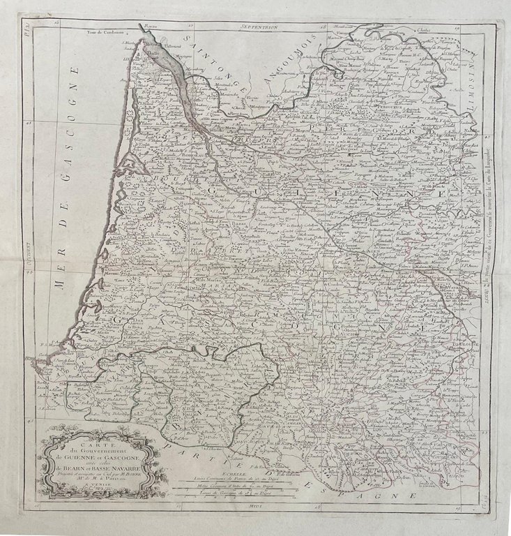 CARTE DE GOUVERNEMENT DE CHAMPAGNE ET BRIE | Immagine Gallery 11