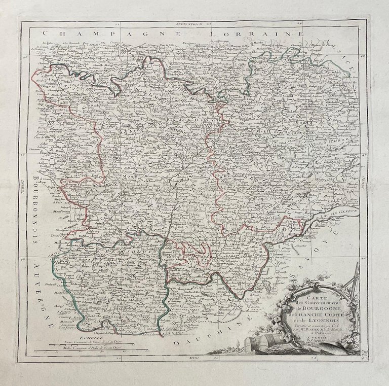 CARTE DE GOUVERNEMENT DE CHAMPAGNE ET BRIE | Immagine Gallery 13