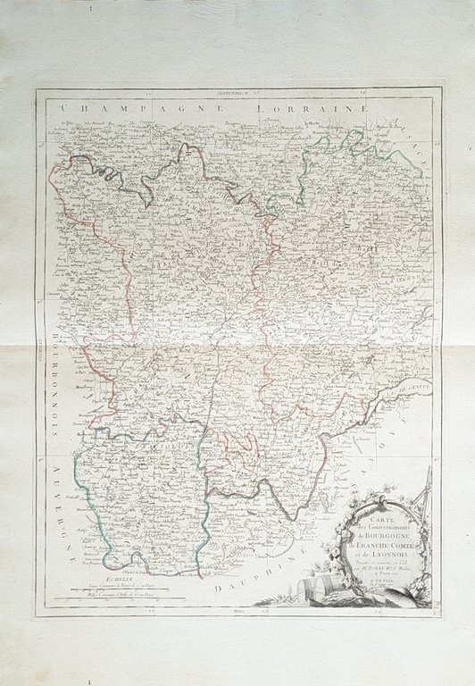 CARTE DE GOUVERNEMENT DE CHAMPAGNE ET BRIE | Immagine Gallery 12