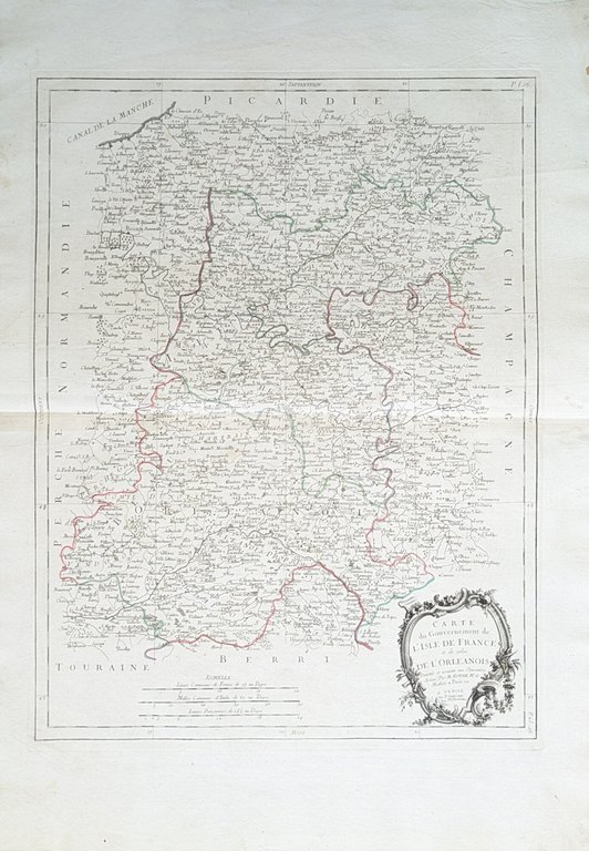 CARTE DE GOUVERNEMENT DE CHAMPAGNE ET BRIE | Immagine Gallery 14