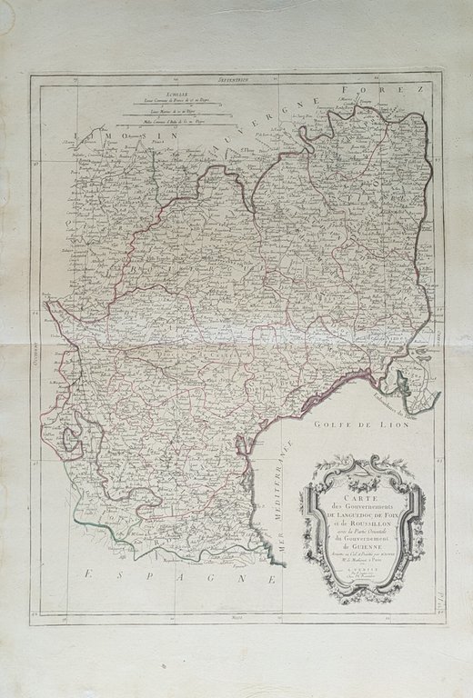 CARTE DE GOUVERNEMENT DE CHAMPAGNE ET BRIE | Immagine Gallery 19