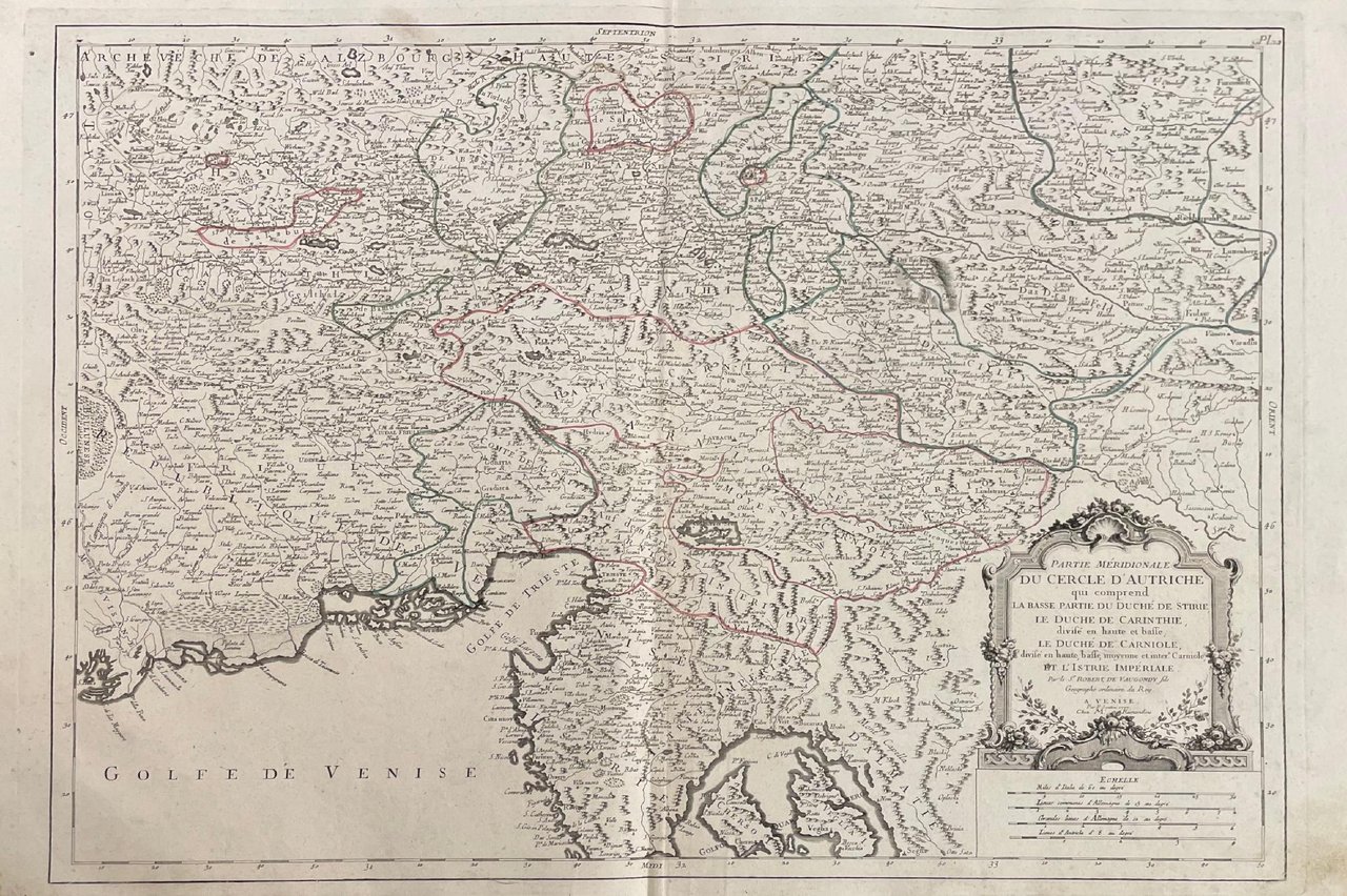 Lotto di 2 mappe: CERCLE D'AUTRICHE | Immagine principale