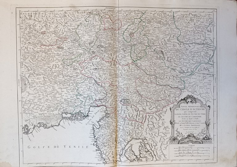 Lotto di 2 mappe: CERCLE D'AUTRICHE | Immagine Gallery 2