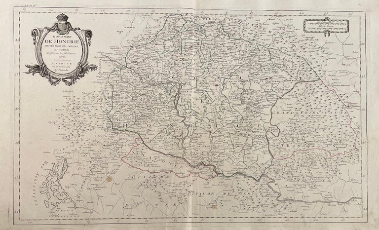 ROYAUME DE HONGRIE DIVISEE DANS CES CERCLES, ET COMTES | Immagine Gallery 2