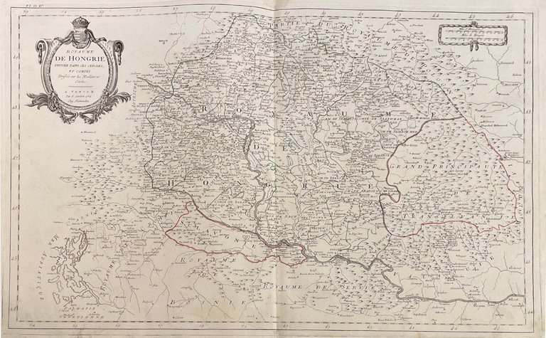 ROYAUME DE HONGRIE DIVISEE DANS CES CERCLES, ET COMTES | Immagine Gallery 3