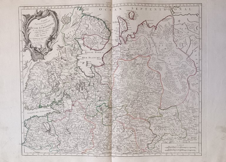 Lotto di 2 mappe: RUSSIE EUROPEENNE