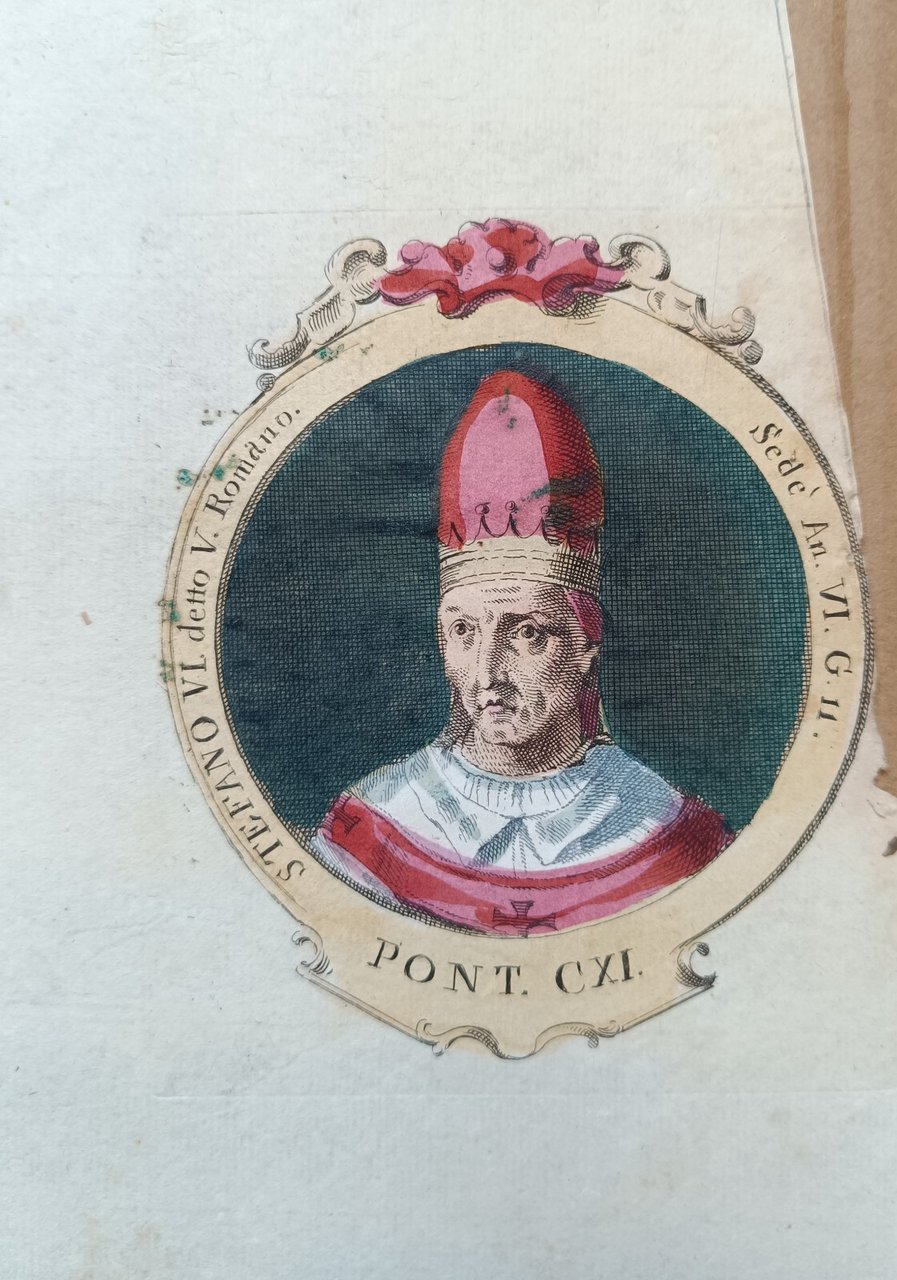 LOTTO DI 31 INCISIONI RAFFIGURANTI RITRATTI DI ANTICHI SANTI E …