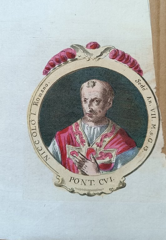 LOTTO DI 31 INCISIONI RAFFIGURANTI RITRATTI DI ANTICHI SANTI E …