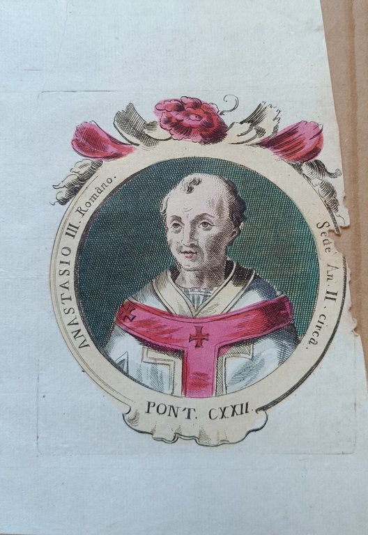 LOTTO DI 31 INCISIONI RAFFIGURANTI RITRATTI DI ANTICHI SANTI E …