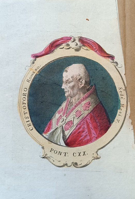 LOTTO DI 31 INCISIONI RAFFIGURANTI RITRATTI DI ANTICHI SANTI E …