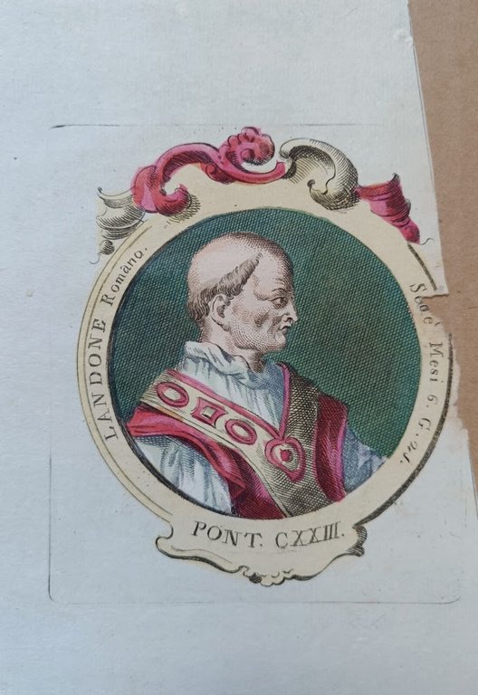 LOTTO DI 31 INCISIONI RAFFIGURANTI RITRATTI DI ANTICHI SANTI E …