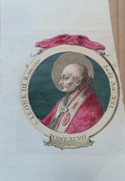 LOTTO DI 31 INCISIONI RAFFIGURANTI RITRATTI DI ANTICHI SANTI E …