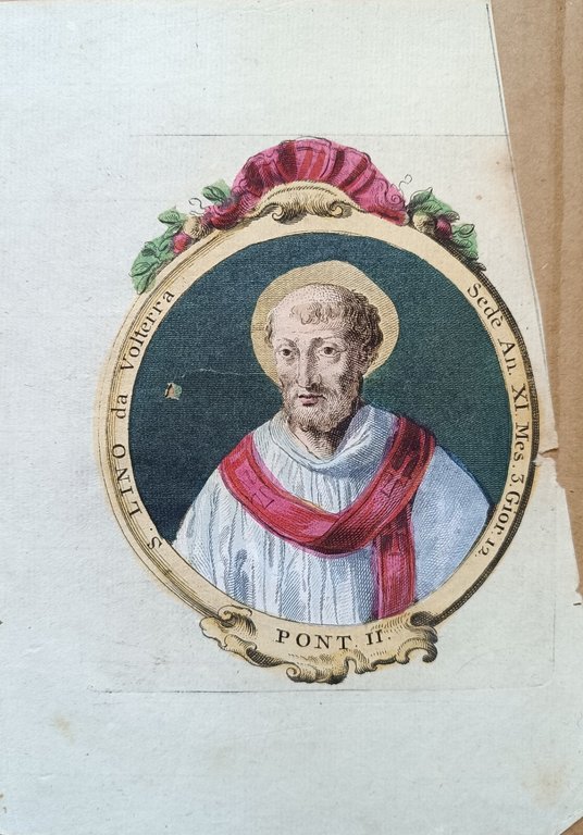 LOTTO DI 31 INCISIONI RAFFIGURANTI RITRATTI DI ANTICHI SANTI E …