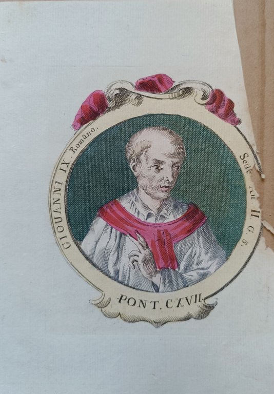 LOTTO DI 31 INCISIONI RAFFIGURANTI RITRATTI DI ANTICHI SANTI E …