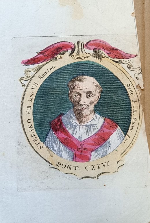 LOTTO DI 31 INCISIONI RAFFIGURANTI RITRATTI DI ANTICHI SANTI E …