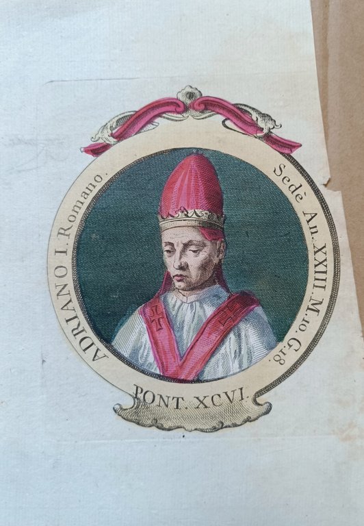 LOTTO DI 31 INCISIONI RAFFIGURANTI RITRATTI DI ANTICHI SANTI E …