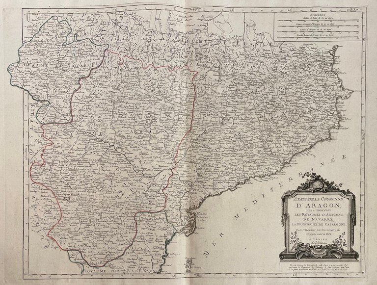 LES ROYAUMES D'ESPAGNE ET DE PORTUGAL DIVIDES PAR GRANDES PROVINCES | Immagine Gallery 7