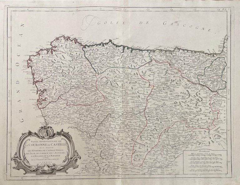 LES ROYAUMES D'ESPAGNE ET DE PORTUGAL DIVIDES PAR GRANDES PROVINCES | Immagine Gallery 11