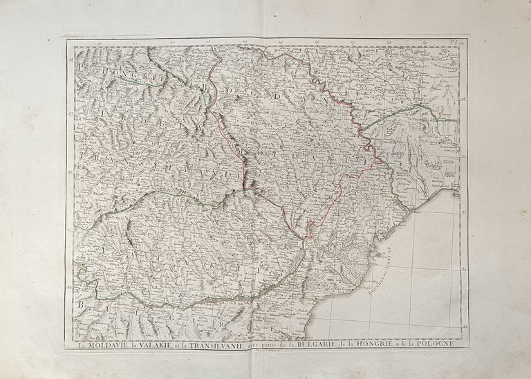 Lotto di 6 mappe: CARTE DE LA PARTIE SEPTENTRIONALE DE …