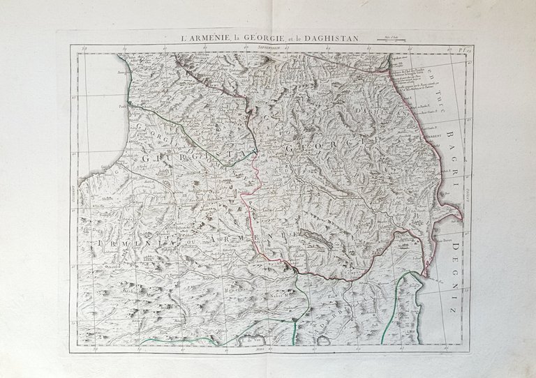 Lotto di 6 mappe: CARTE DE LA PARTIE SEPTENTRIONALE DE …