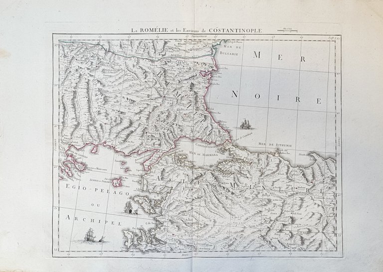Lotto di 6 mappe: CARTE DE LA PARTIE SEPTENTRIONALE DE …