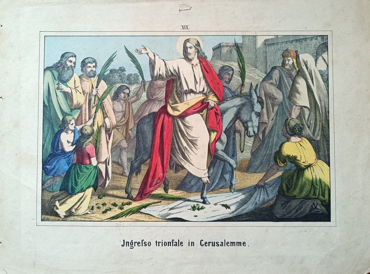 LOTTO DI 6 STAMPE RELIGIOSE (NUOVO TESTAMENTO)