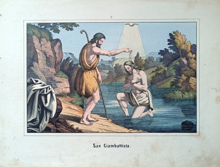 LOTTO DI 6 STAMPE RELIGIOSE (NUOVO TESTAMENTO)