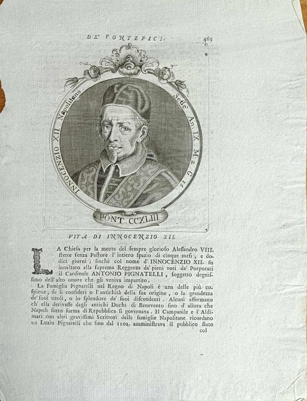 LOTTO DI 7 INCISIONI RAFFIGURANTI RITRATTI DI ANTICHI SANTI E …