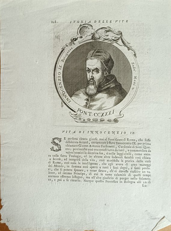LOTTO DI 7 INCISIONI RAFFIGURANTI RITRATTI DI ANTICHI SANTI E …