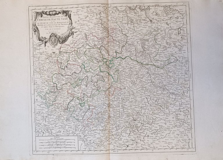 L'EMPIRE D'ALLEMAGNE DIVISE' PAR CERCLES, SUBDIVISES EN LEURS ETATS ET …