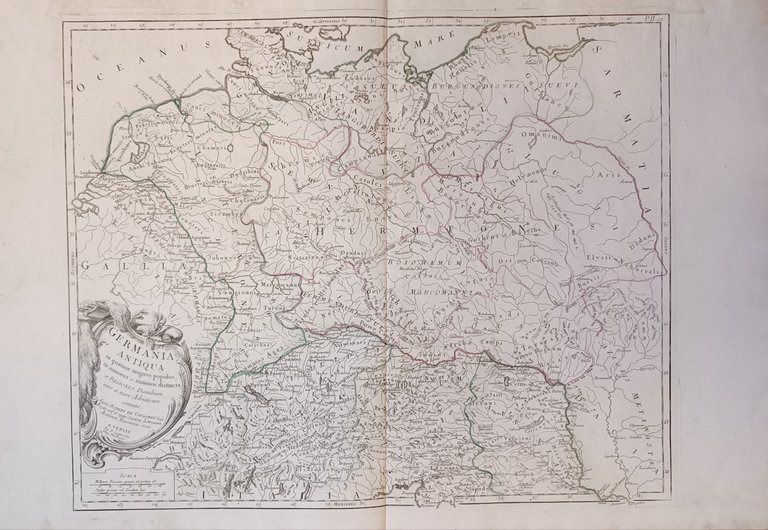 L'EMPIRE D'ALLEMAGNE DIVISE' PAR CERCLES, SUBDIVISES EN LEURS ETATS ET …