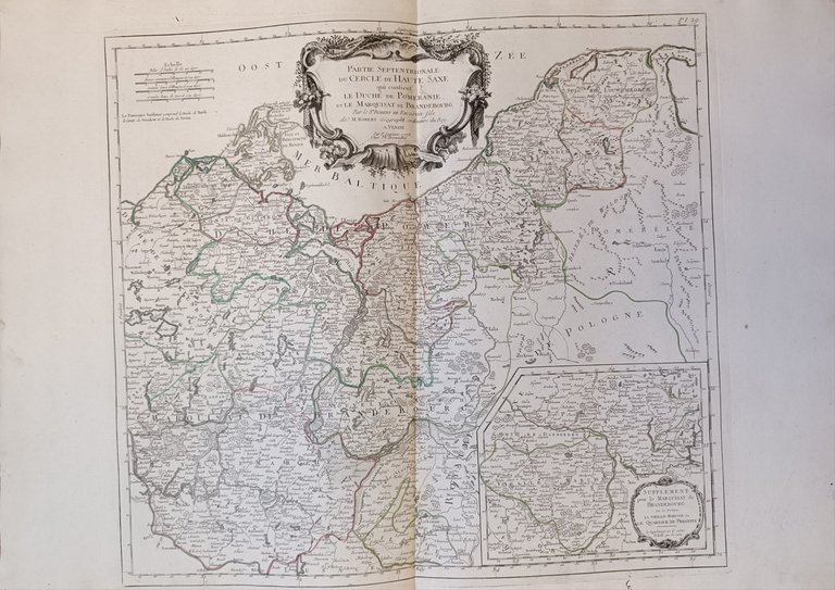 L'EMPIRE D'ALLEMAGNE DIVISE' PAR CERCLES, SUBDIVISES EN LEURS ETATS ET …