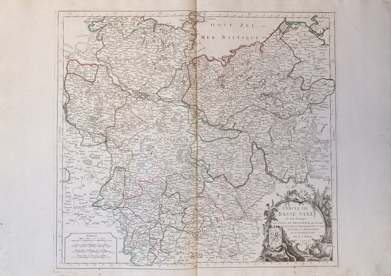 L'EMPIRE D'ALLEMAGNE DIVISE' PAR CERCLES, SUBDIVISES EN LEURS ETATS ET …