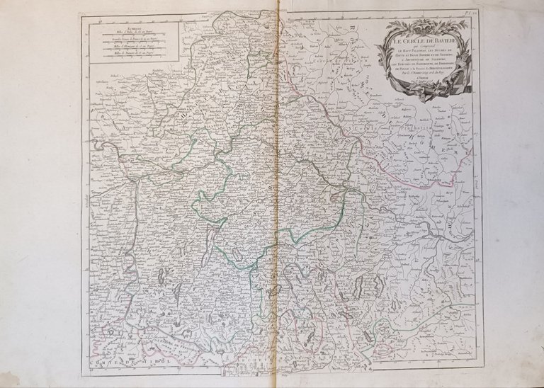 L'EMPIRE D'ALLEMAGNE DIVISE' PAR CERCLES, SUBDIVISES EN LEURS ETATS ET …