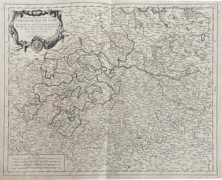 L'EMPIRE D'ALLEMAGNE DIVISE' PAR CERCLES, SUBDIVISES EN LEURS ETATS ET …