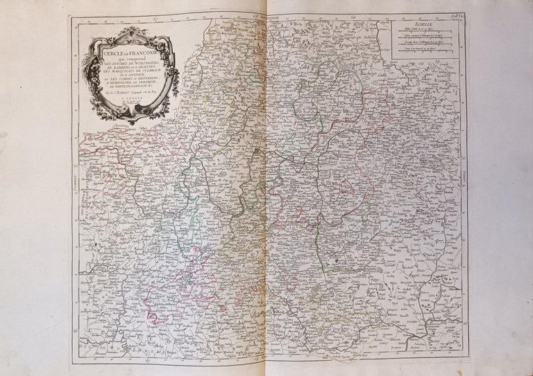 L'EMPIRE D'ALLEMAGNE DIVISE' PAR CERCLES, SUBDIVISES EN LEURS ETATS ET …