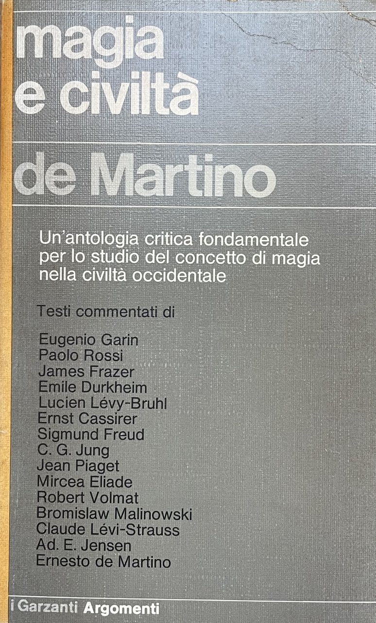 MAGIA E CIVILTÀ | Immagine principale