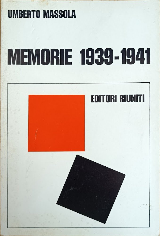 MEMORIE 1939 - 1941