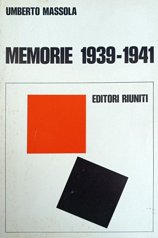 MEMORIE 1939 - 1941