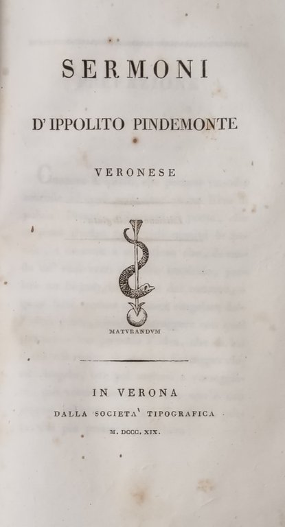 MISCELLANEA comprendente : PROSE VARIE DEL CAVALIERE ANDREA MUSTOXIDI (MILANO, …