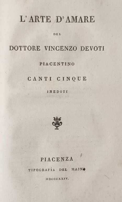 MISCELLANEA comprendente : PROSE VARIE DEL CAVALIERE ANDREA MUSTOXIDI (MILANO, …