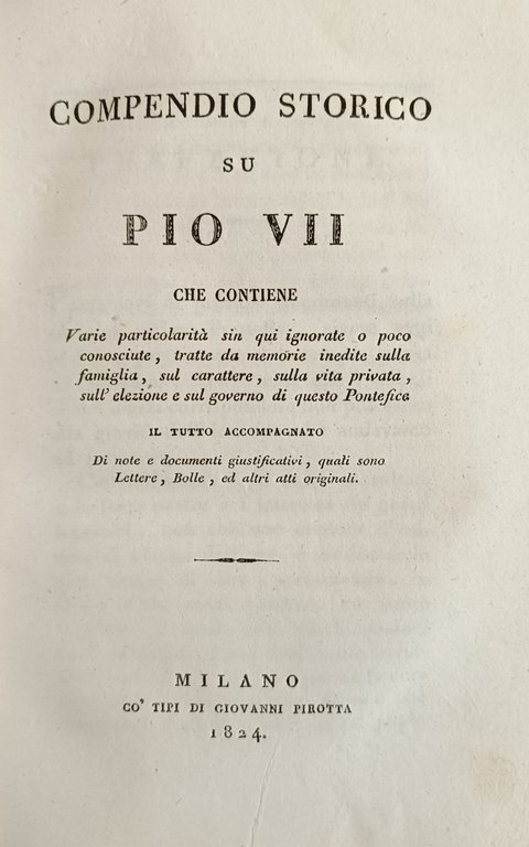 MISCELLANEA DI SETTE OPERE COMPOSTA DA : NOTIZIE INTORNO LA … | Immagine Gallery 2