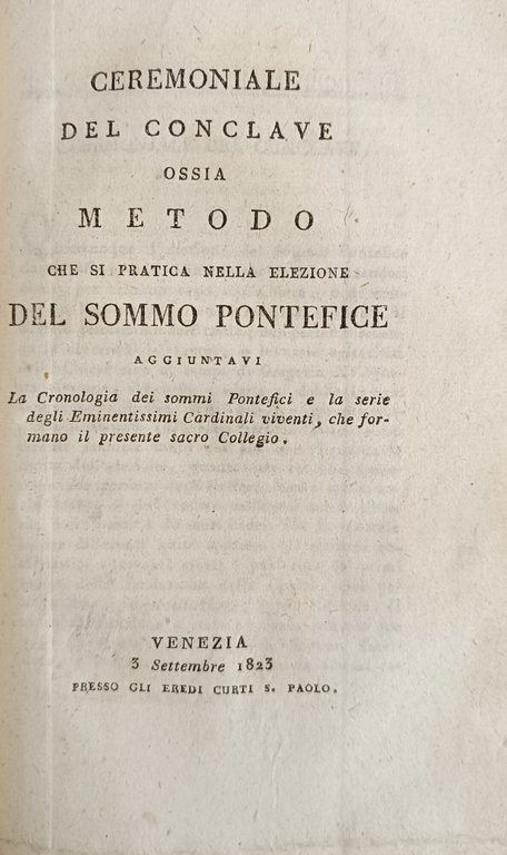 MISCELLANEA DI SETTE OPERE COMPOSTA DA : NOTIZIE INTORNO LA … | Immagine Gallery 4