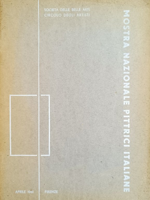 MOSTRA NAZIONALE PITTRICI ITALIANE